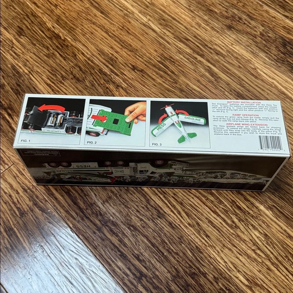 Vintage Hess 2002 Toy Truck and Airplane collectible toy new in box